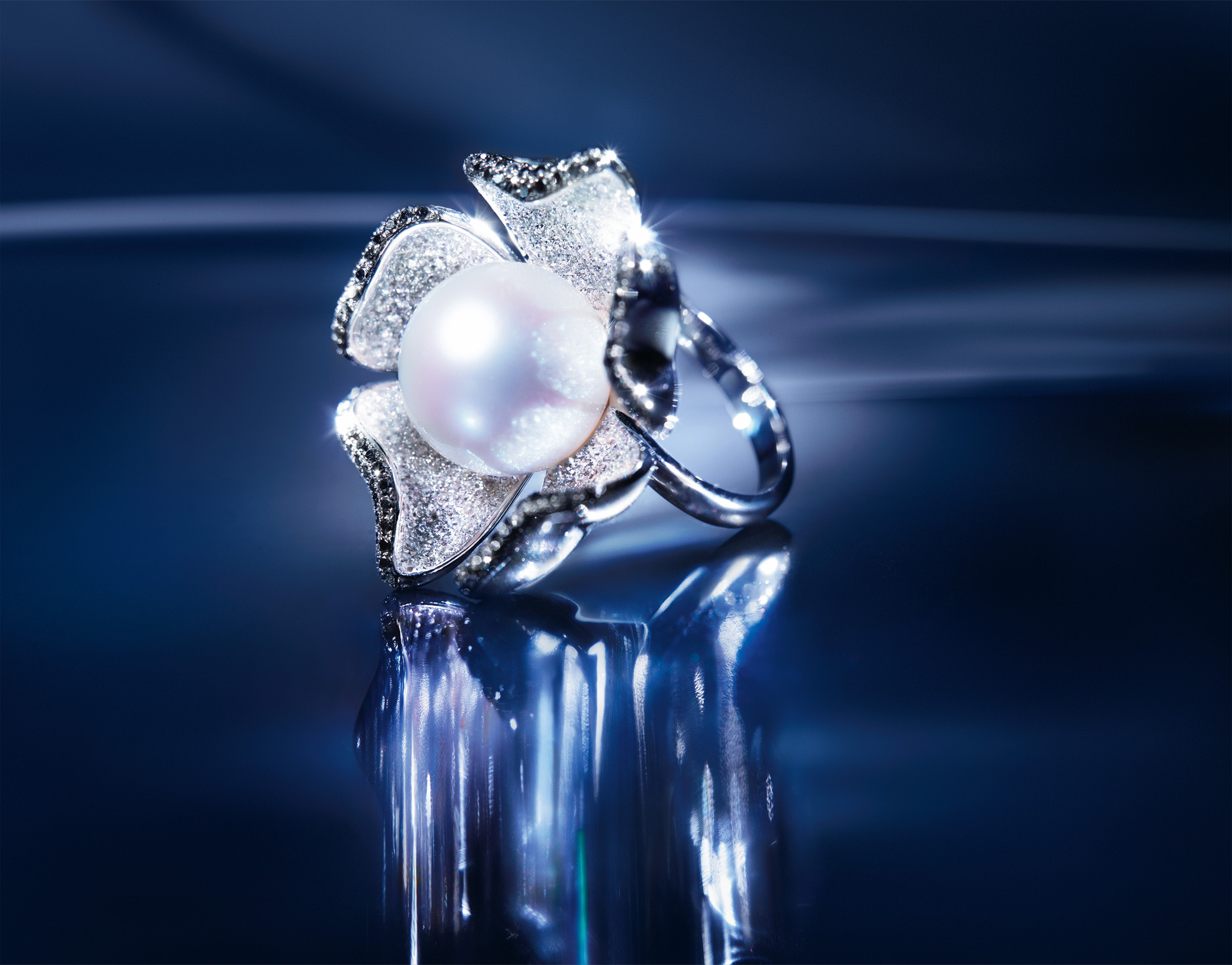 Schmuck Perlen Kampagne Schmuckfotografie