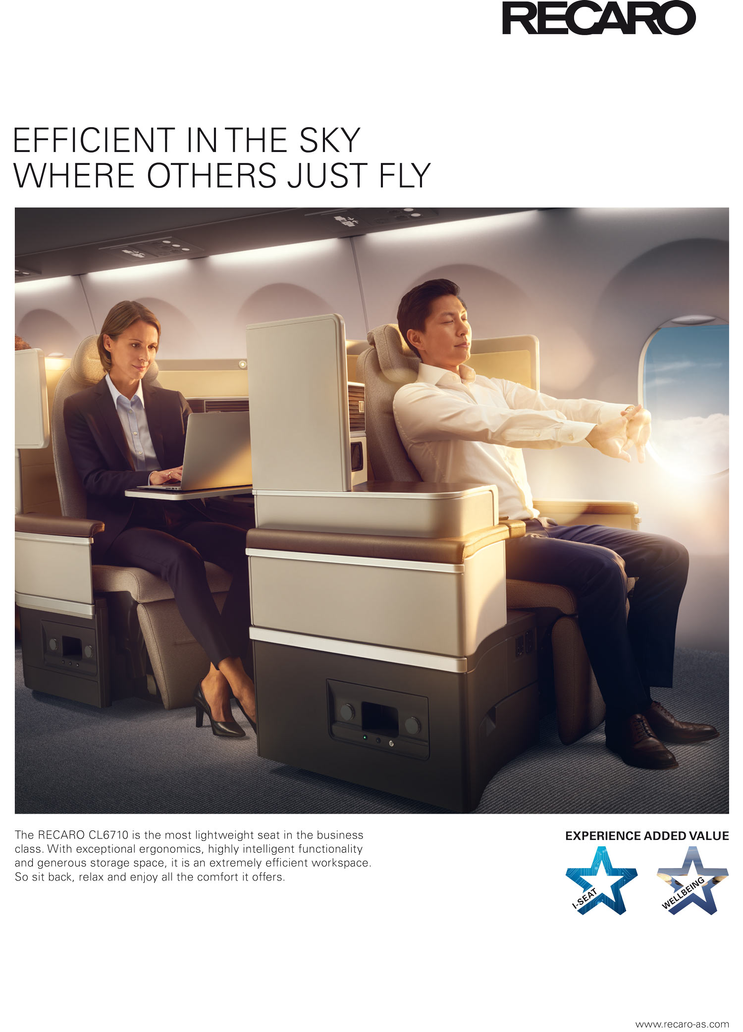 Recaro aircraft seating
