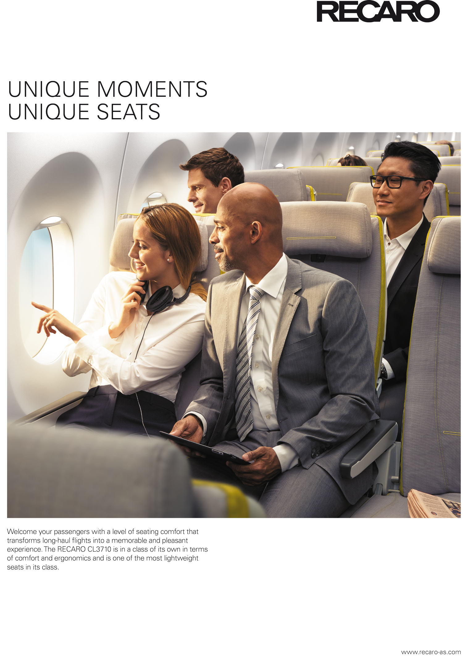 Recaro aircraft seating